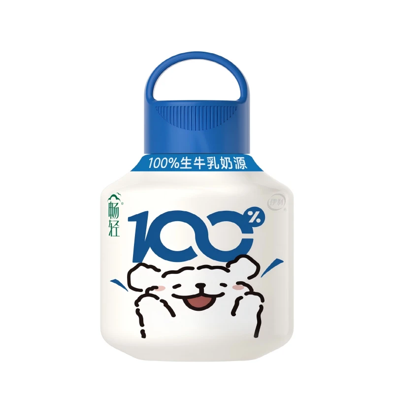 【线条小狗联名款】伊利畅轻原味风味发酵乳小奶壶400g/瓶