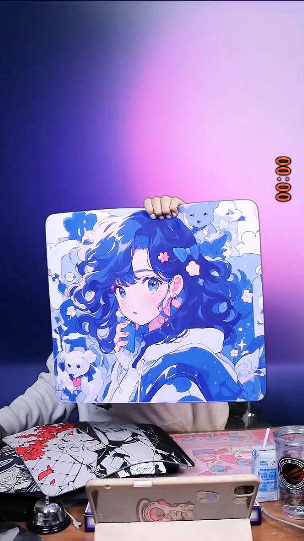 蓝发小白狗 细面 大号