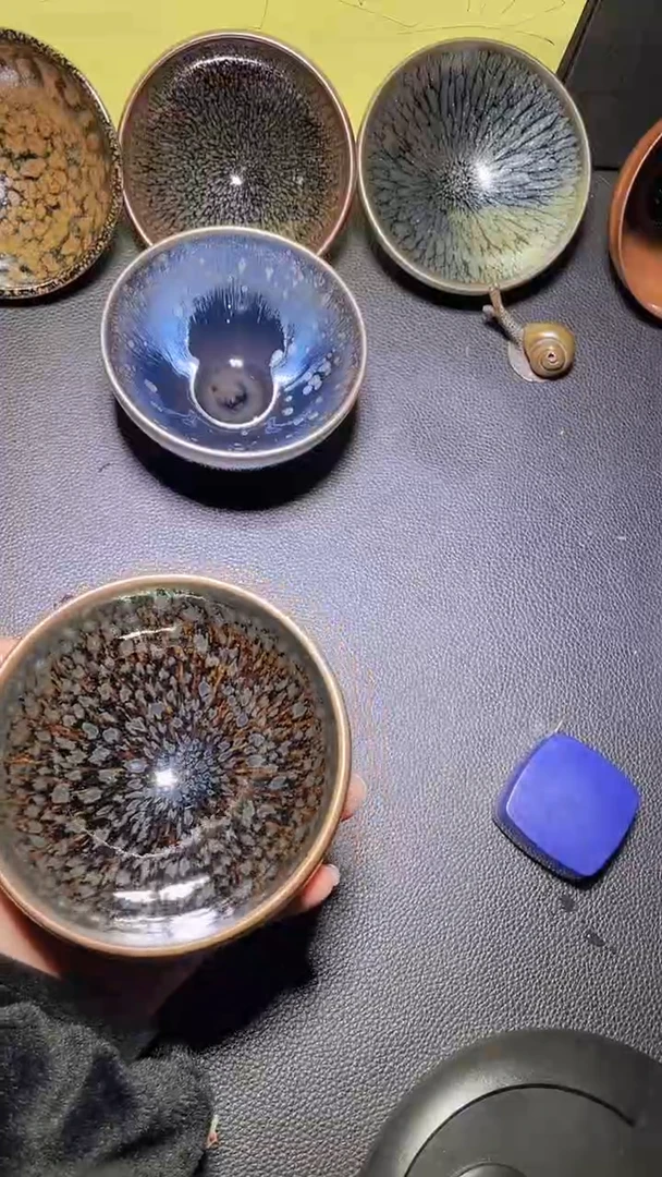 茶盏建窑建盏 高端主人杯