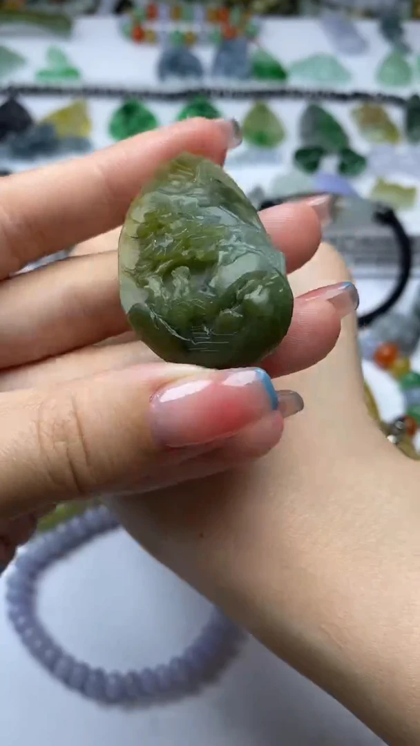 未镶嵌定制翡翠毛货定制不退不换