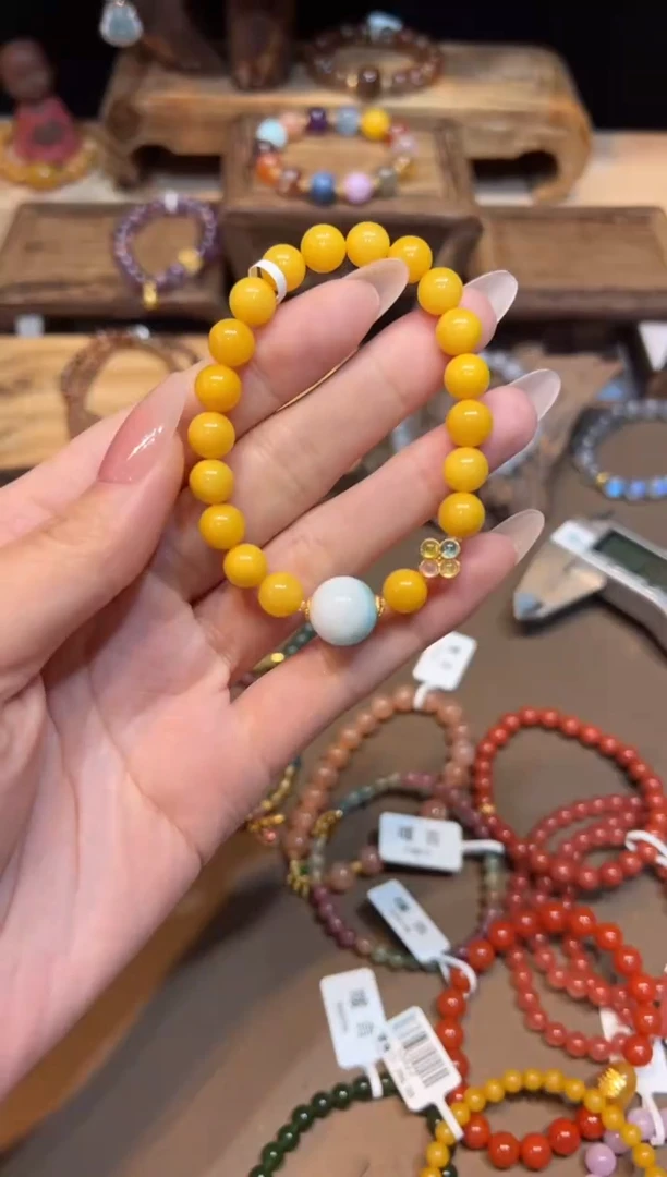 【闪购商品】琥珀手饰未镶嵌手饰@@E6009