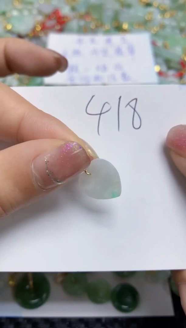 【闪购商品】翡翠颈饰合金   天然A货翡翠