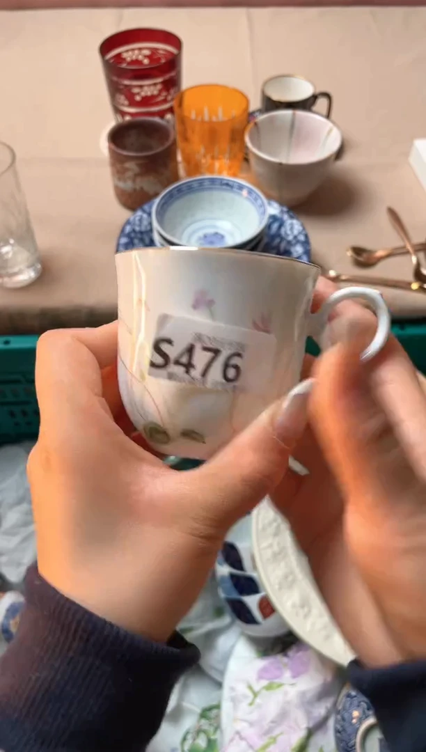 瓷片豆**逗瓷器瓷器S476