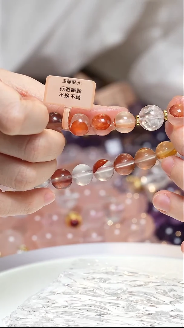 未镶嵌手串水晶锦鲤胶花手串·MM0025OC881L117