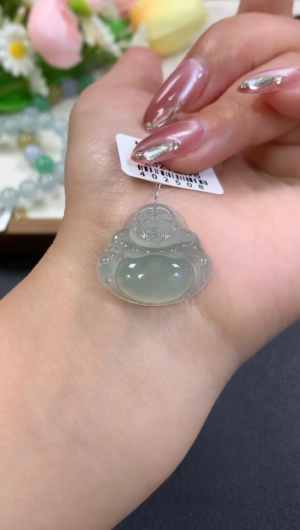 翡翠未镶嵌颈饰36