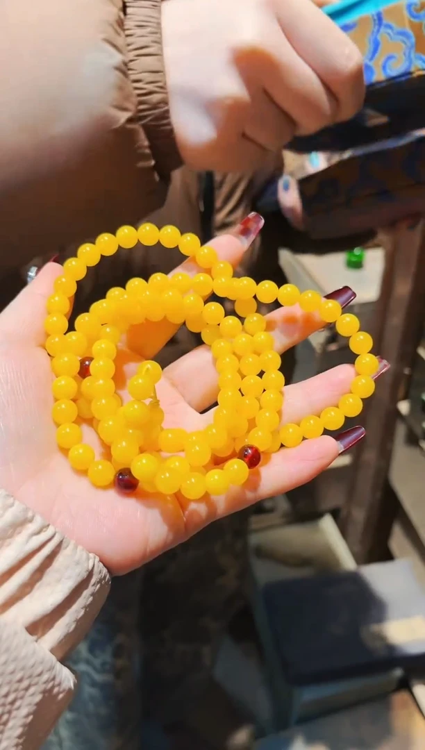 【闪购商品】蜜蜡颈饰未镶嵌七妹专属精品专属链C16