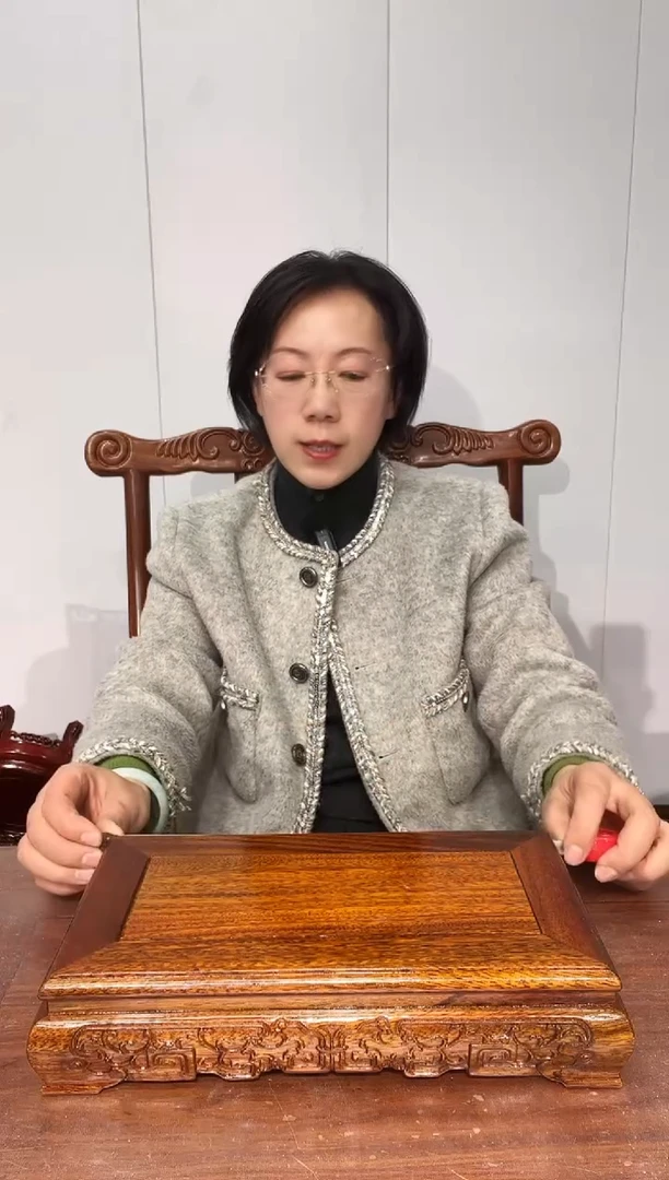 木老花长方摆台30*16*7