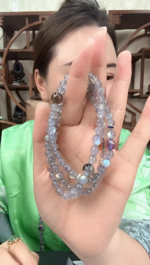 【闪购商品】拉长石颈饰未镶嵌25021901