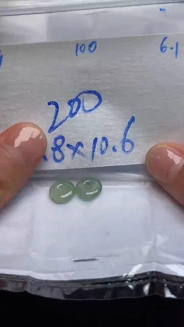 定制翡翠未镶嵌天然缅甸A货翡翠100