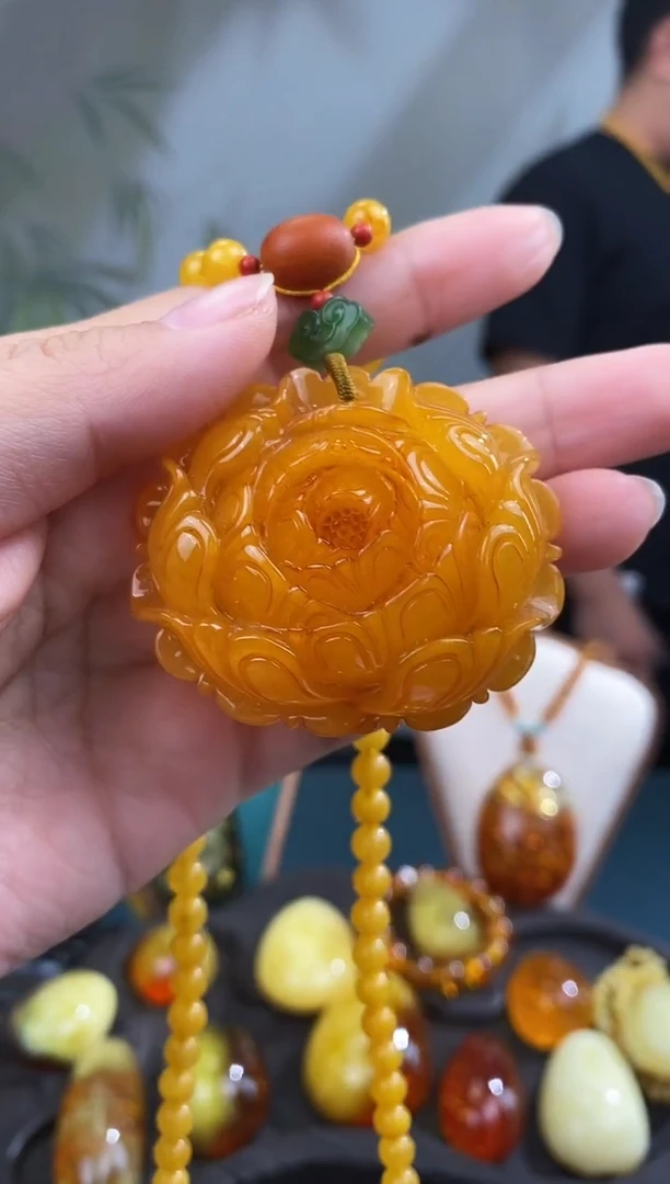 裸石琥珀未镶嵌 基地发货 一物一证 顺丰包邮