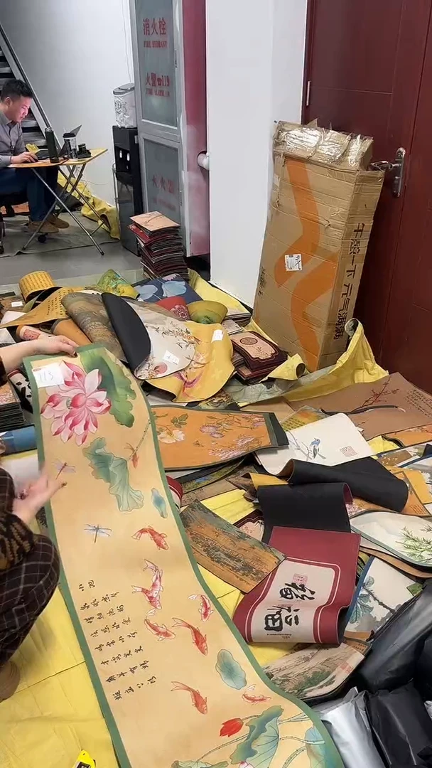 混纺微瑕吸水茶席-113号