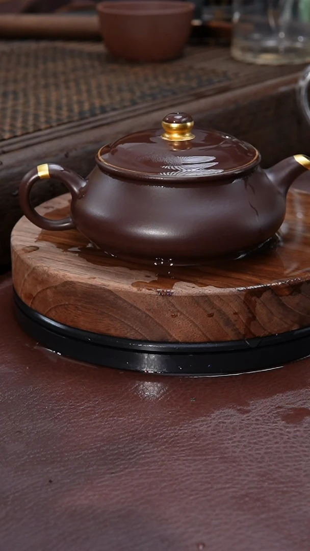 【闪购商品】紫砂茶壶描金明路紫砂壶