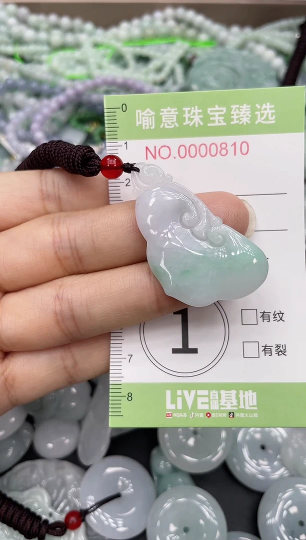 未镶嵌挂件翡翠175