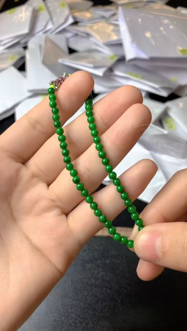 未镶嵌定制翡翠l*z手串