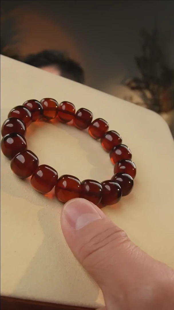 【闪购商品】琥珀颈饰未镶嵌13+血珀老型