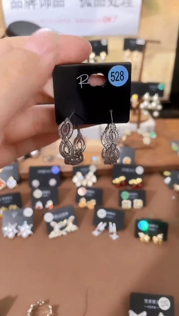 合金925银锆石里528