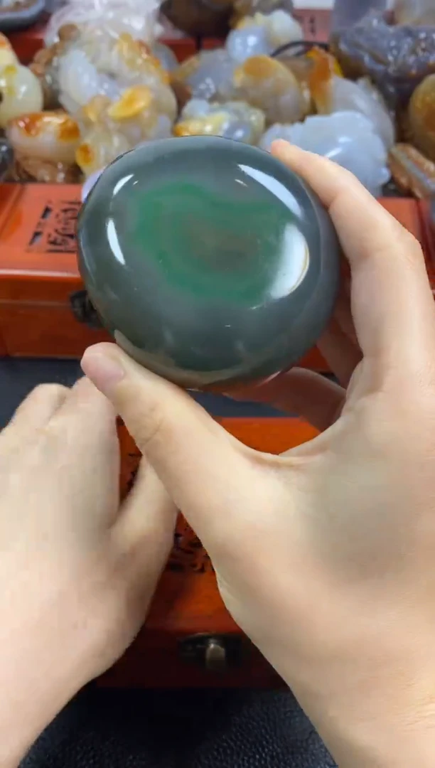 未镶嵌手把玛瑙/玉髓庚1