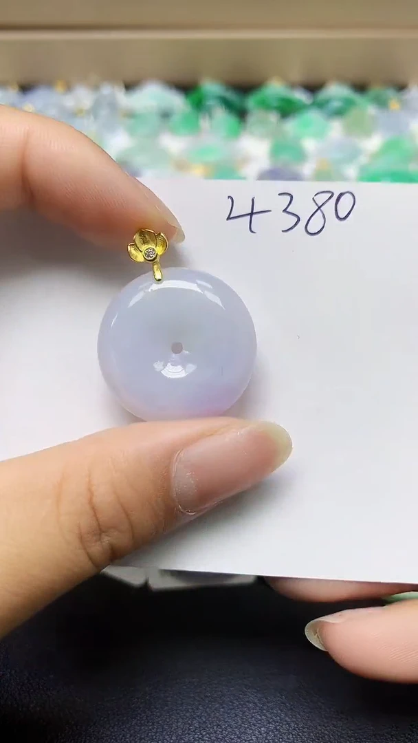 翡翠未镶嵌颈饰天然缅甸翡翠A货
