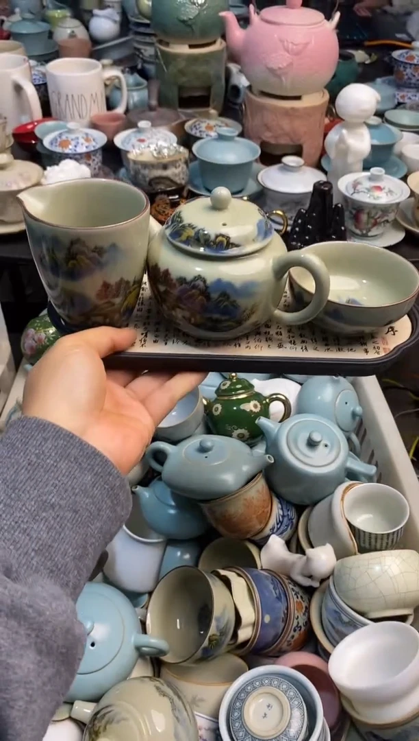高端 茶壶 茶杯 茶具 轻轻微瑕