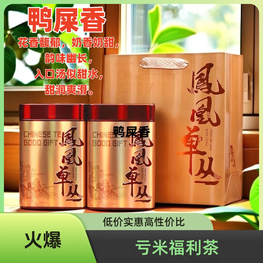 【鸭屎香】潮州凤凰单丛茶叶礼盒装工夫单枞茶