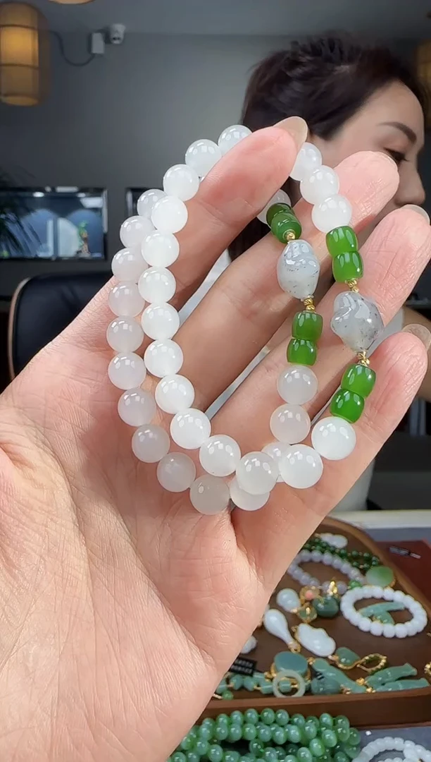 未镶嵌手链和田玉多样性发货拍一发一