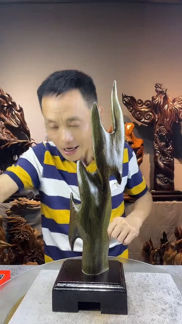 金丝楠晟****饰小叶桢楠随行摆件20