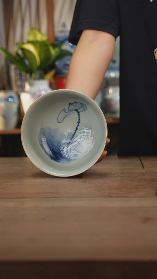 瓷片景德镇设计师釉下手绘陶瓷餐具