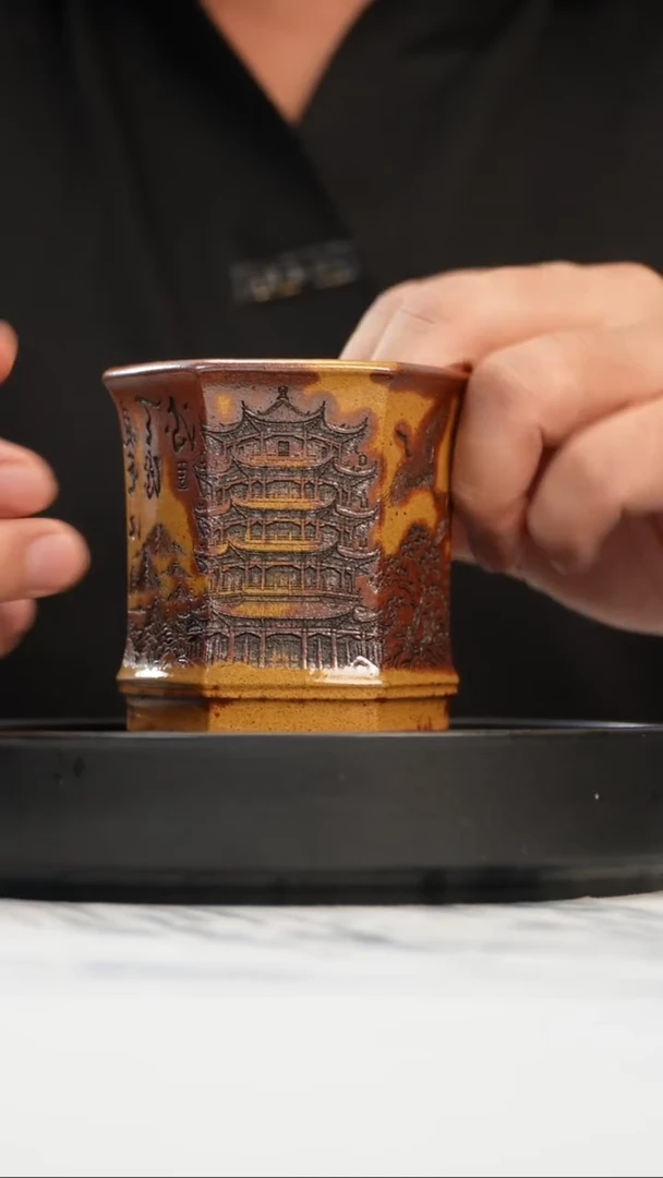 茶杯紫砂宜兴紫砂茶具正品