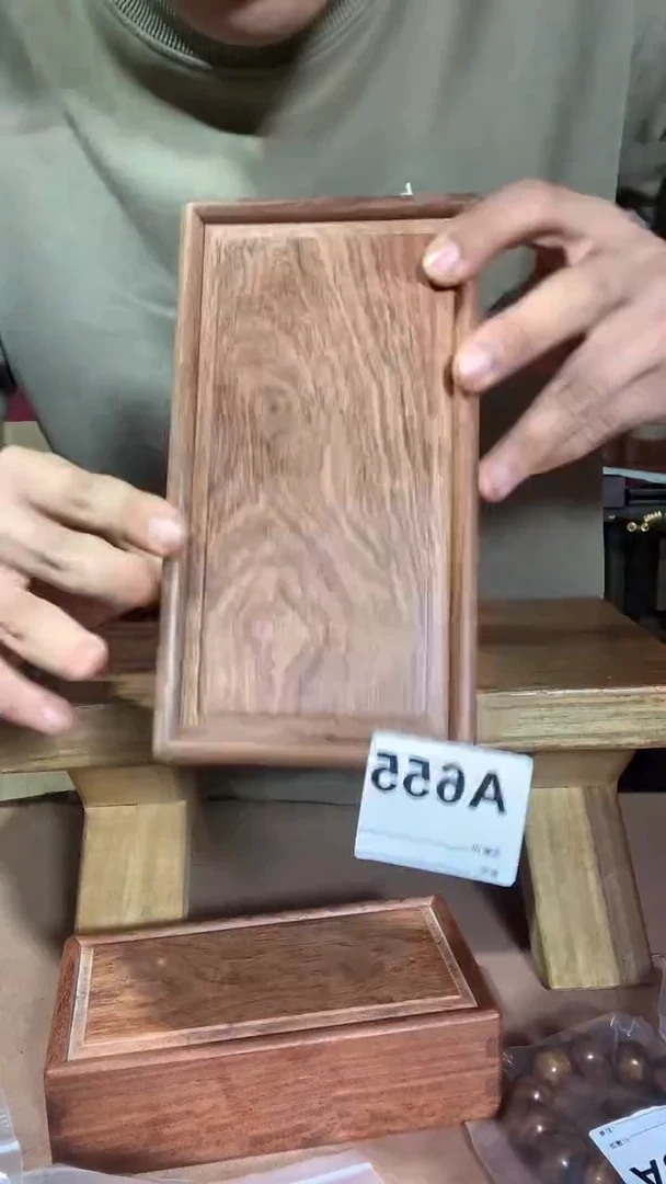 大果紫檀（缅甸花梨）机关盒655
