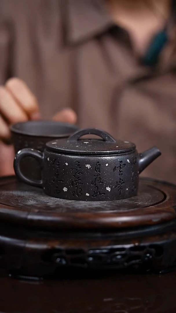 茶壶紫砂宜兴知衍传器原矿全手19+2杯子