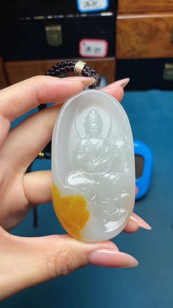 和田玉未镶嵌挂件知**…和田玉