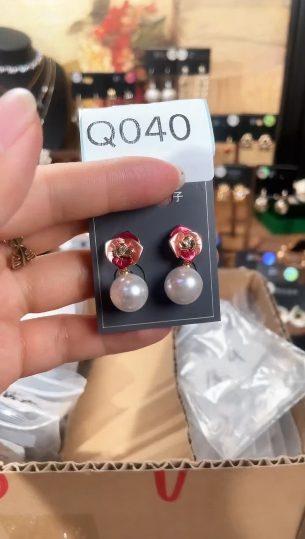 合金925银锆石Q040