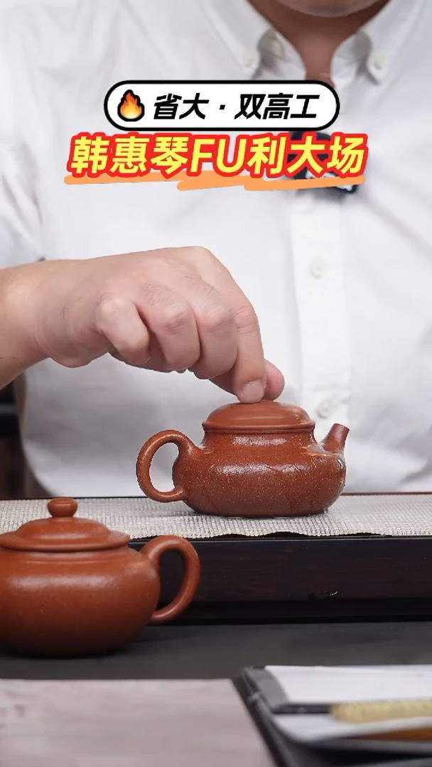 茶壶紫砂自**由韩惠琴·绝红降坡容天