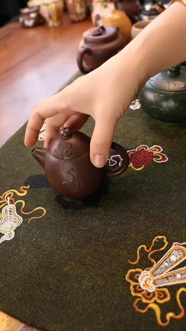 茶壶紫砂低超清龙蛋  徐老师