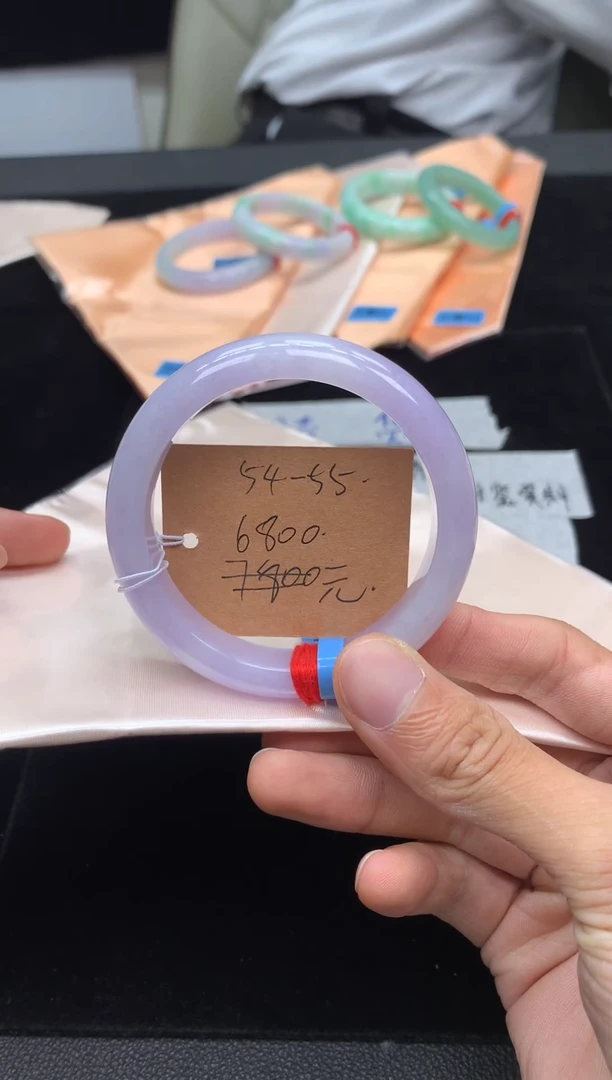未镶嵌手镯翡翠54-55（48小时鉴赏期）