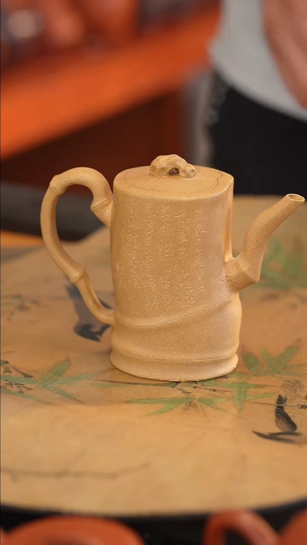 茶壶紫砂原矿手工制作
