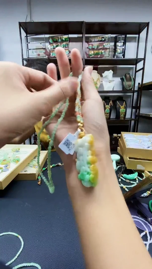 颈饰未镶嵌翡翠翡翠吊坠