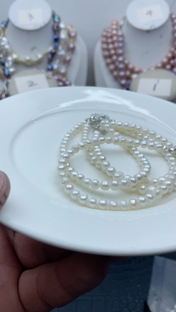 【闪购商品】淡水珍珠颈饰未镶嵌0222手链