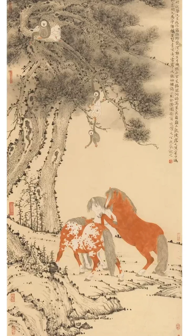 国画老师亲笔手绘11