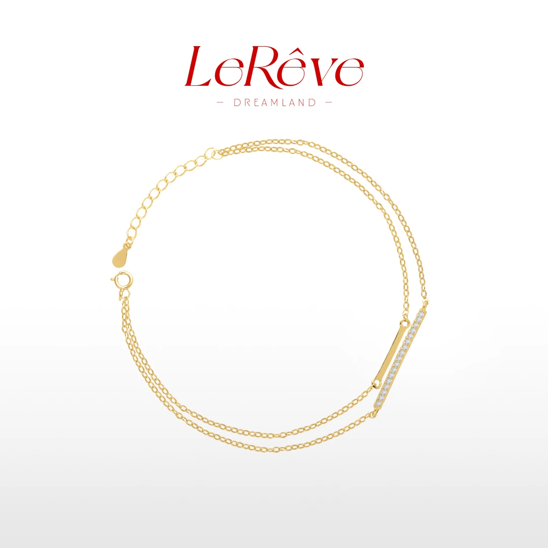 【LeReve双层闪耀手链】超细双层满钻爆闪手链日系