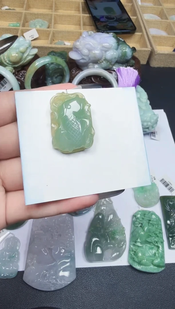 未镶嵌挂件翡翠天然缅甸A货翡翠