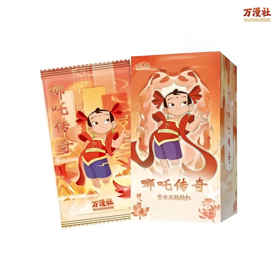 【盒拆】万漫社-哪吒传奇系列收藏卡牌(代拆)