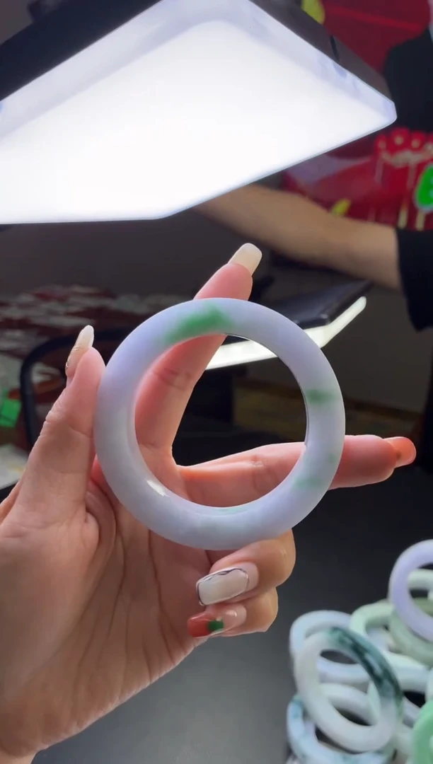 定制翡翠圆条未镶嵌用****6缅甸天然翡翠手定制