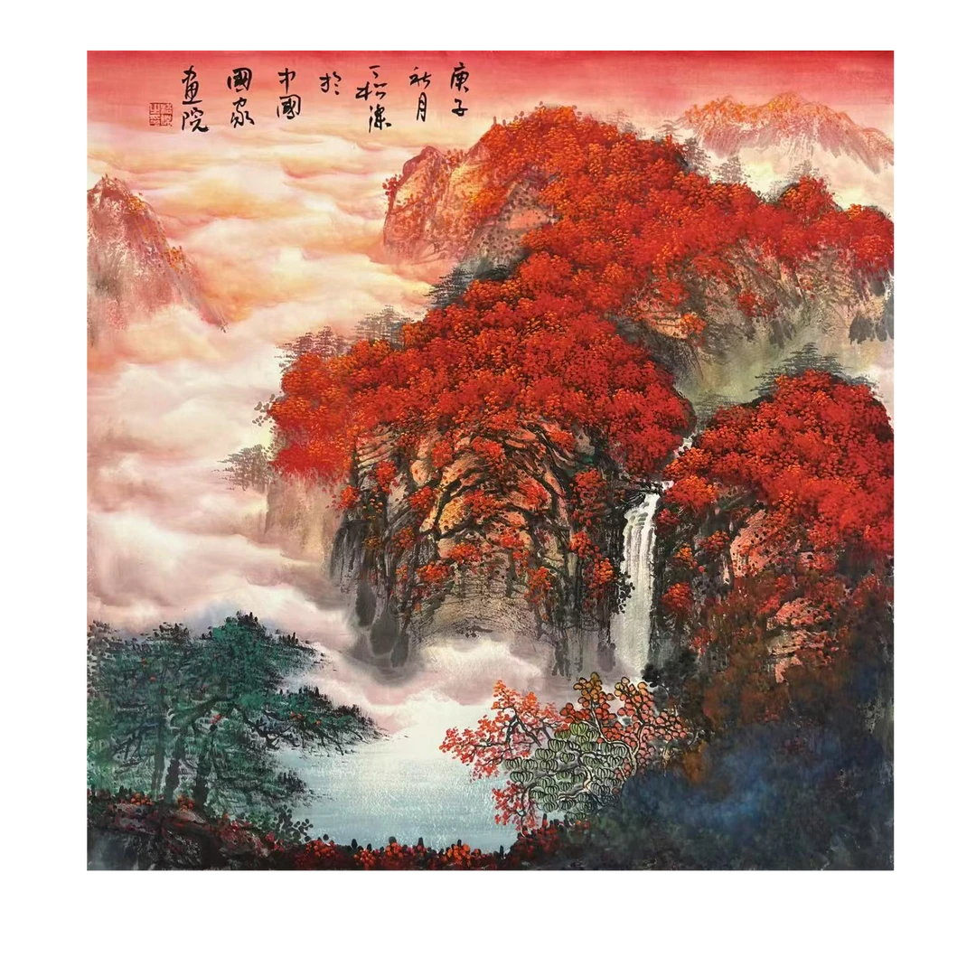 中国画都/丁松杰/甄选国画系列/绘画作品c307