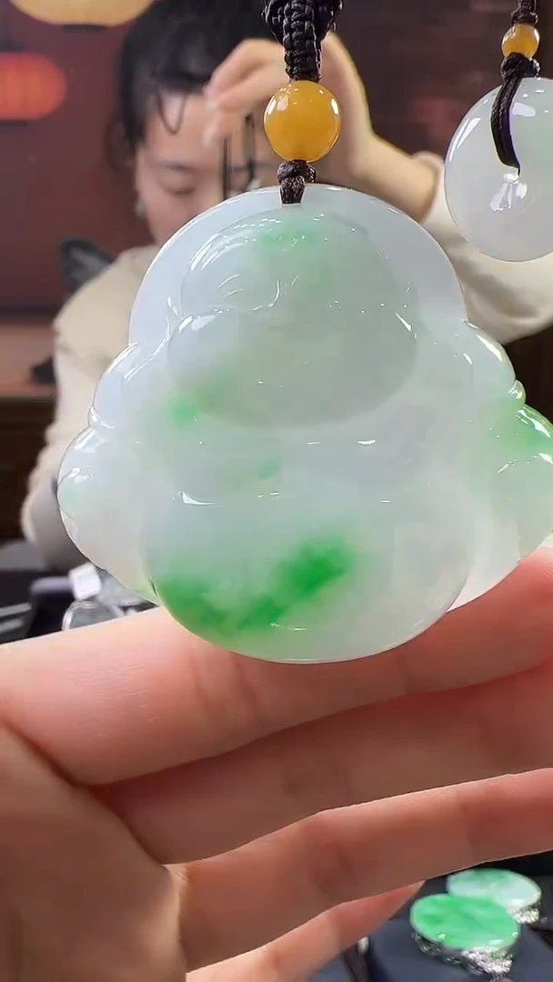 未镶嵌挂件翡翠佛公