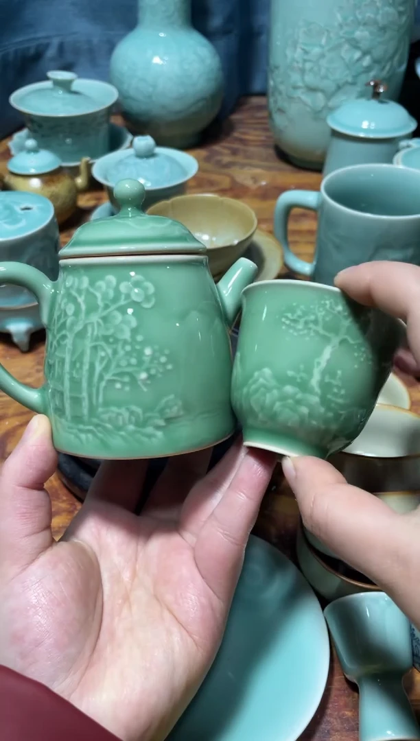 【闪购商品】一壶一杯 特价 福利 青瓷 福利