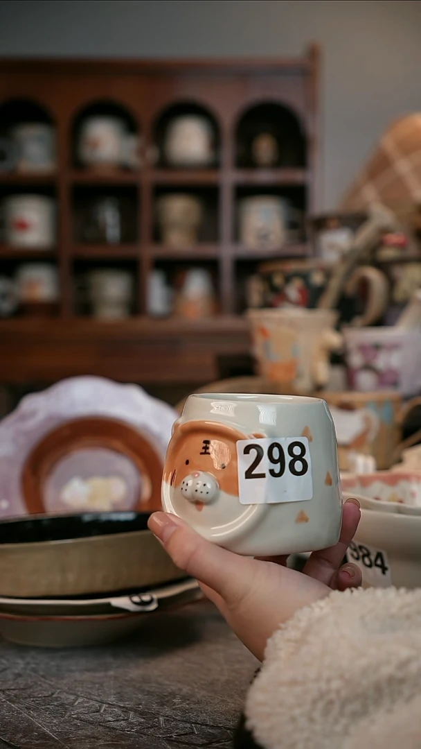 可爱川谷原创陶瓷12.24直播微瑕298