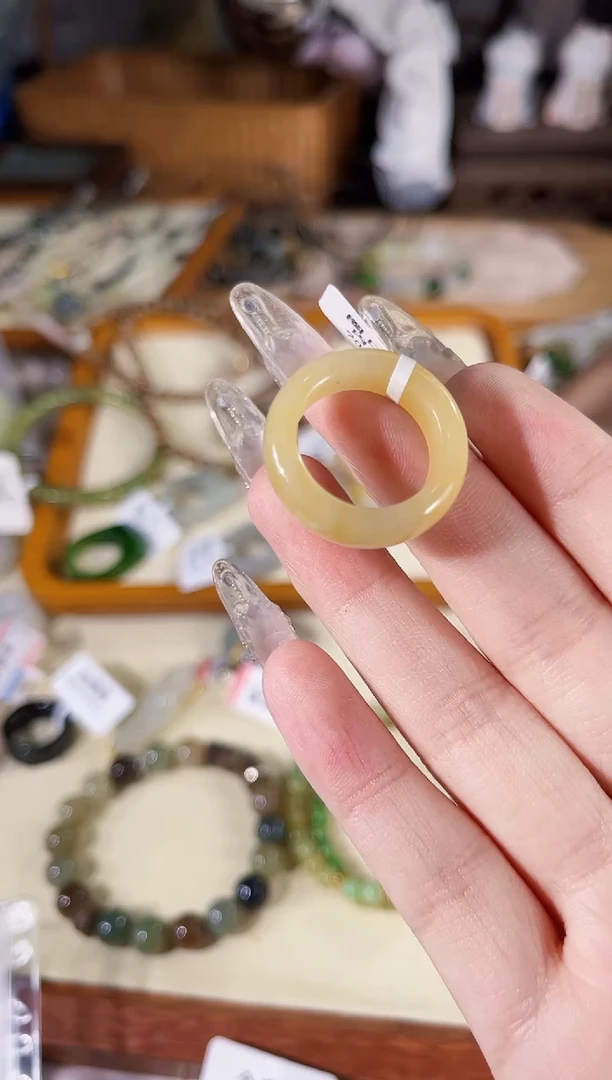 未镶嵌戒指和田玉多样性发货其一孤品默认微瑕