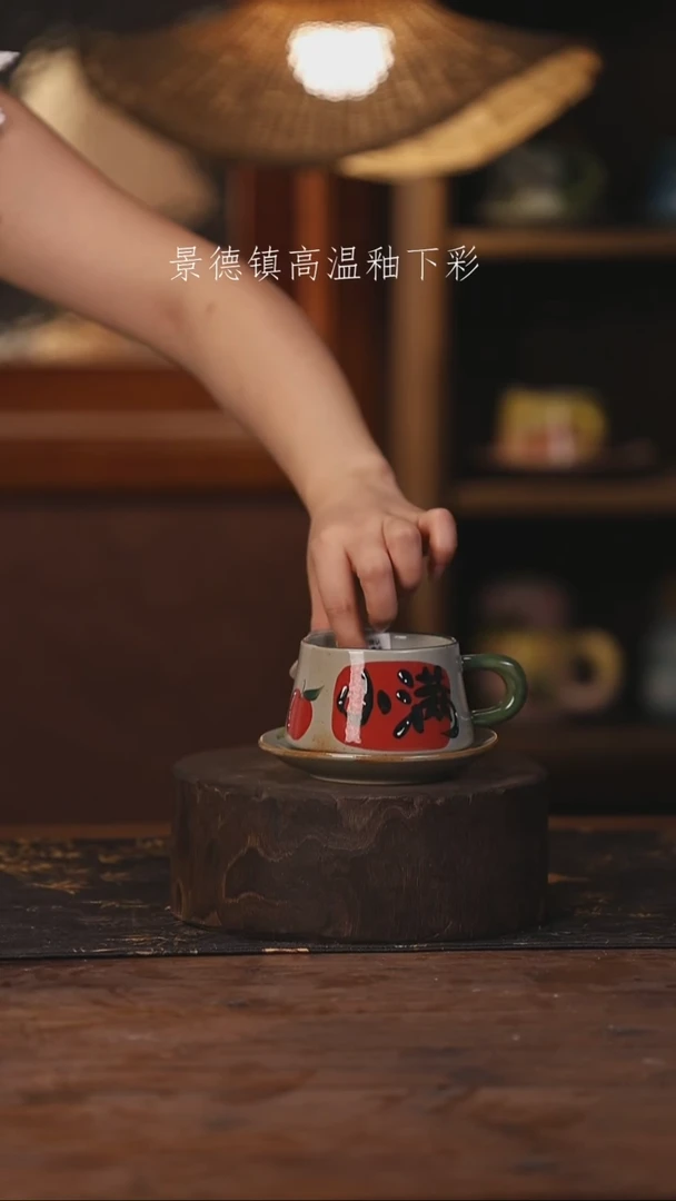 景德镇高温釉下手绘陶瓷