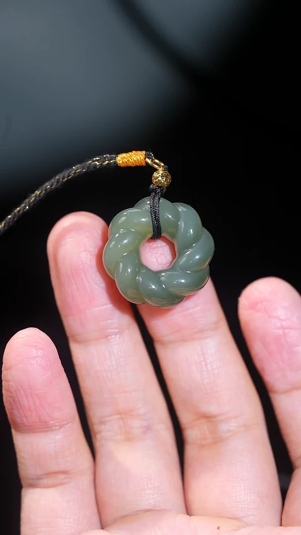 吊坠(不含链)未镶嵌和田玉35多样性发一